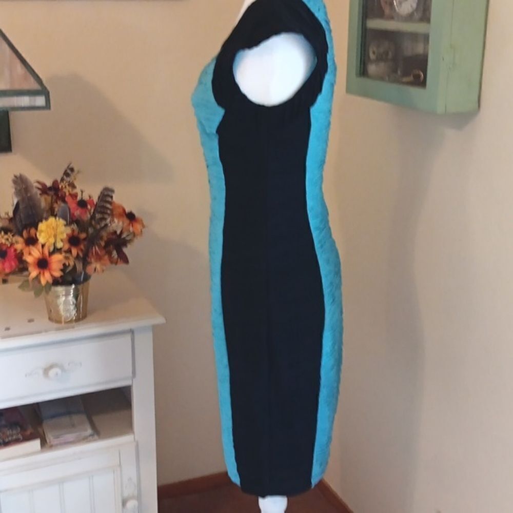 roz & ali Colorblock Dress - Picture 4 of 11
